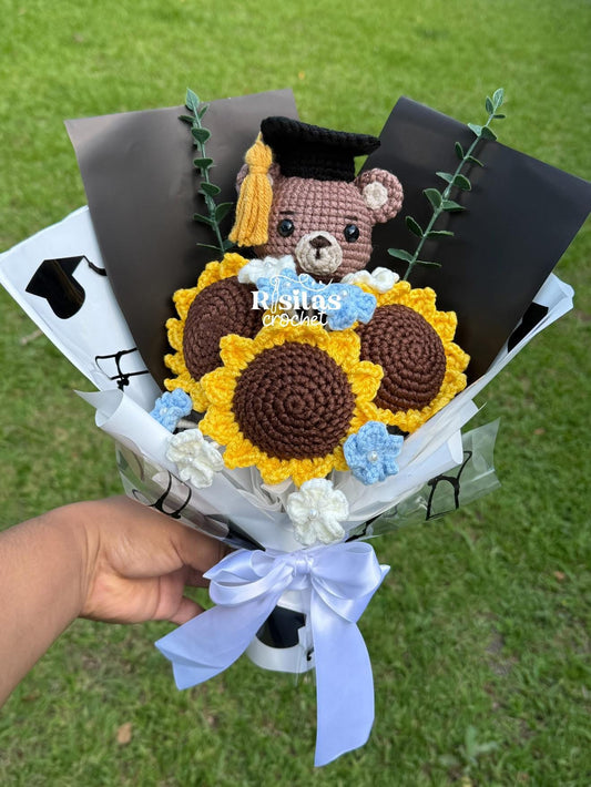 Graduation Bear Bouquet