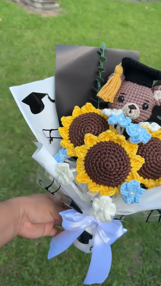 Graduation Bear Bouquet